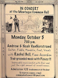 Andrew & Noah VanNorstrand with Rachel Bell concert